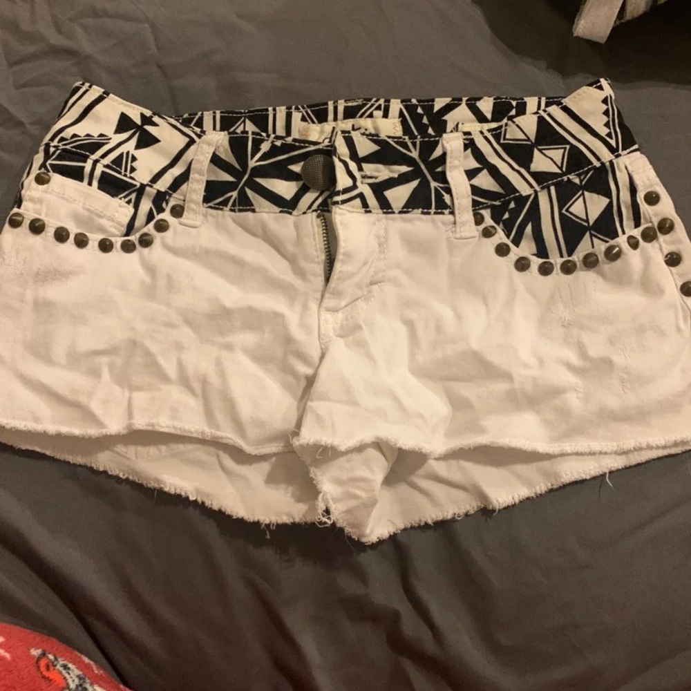 White shorts